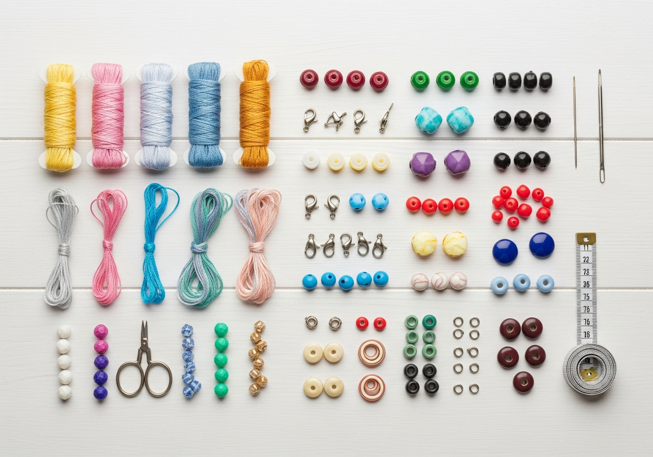 Материалы для плетения браслетов